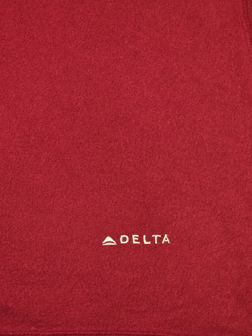 Delta Red Travel Blanket